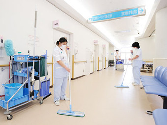 京葉病院での清掃業務（ID：39307）の求人画像１